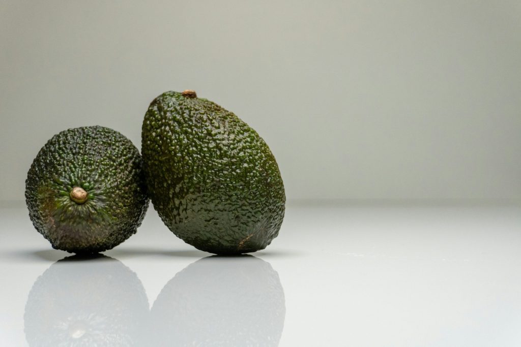 dry matter in avocados